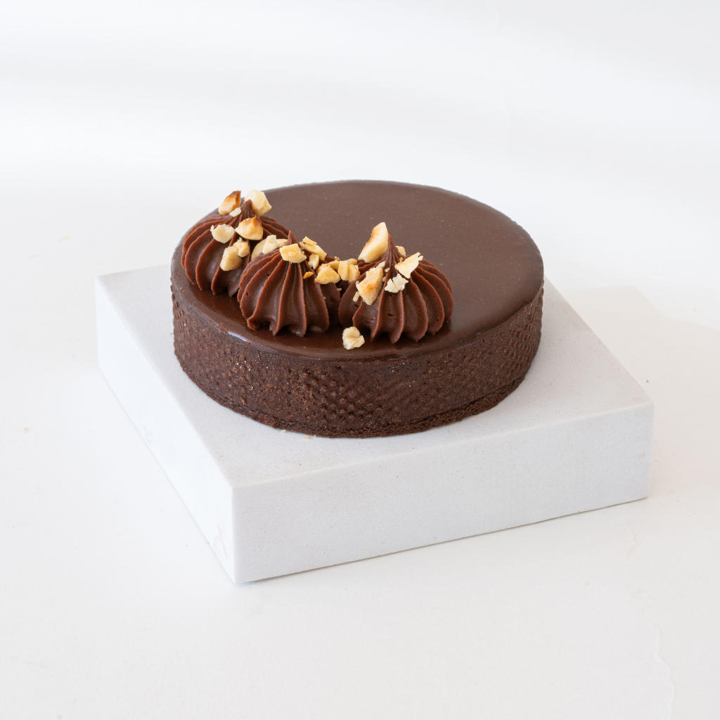Hazelnut Chocolate Tart